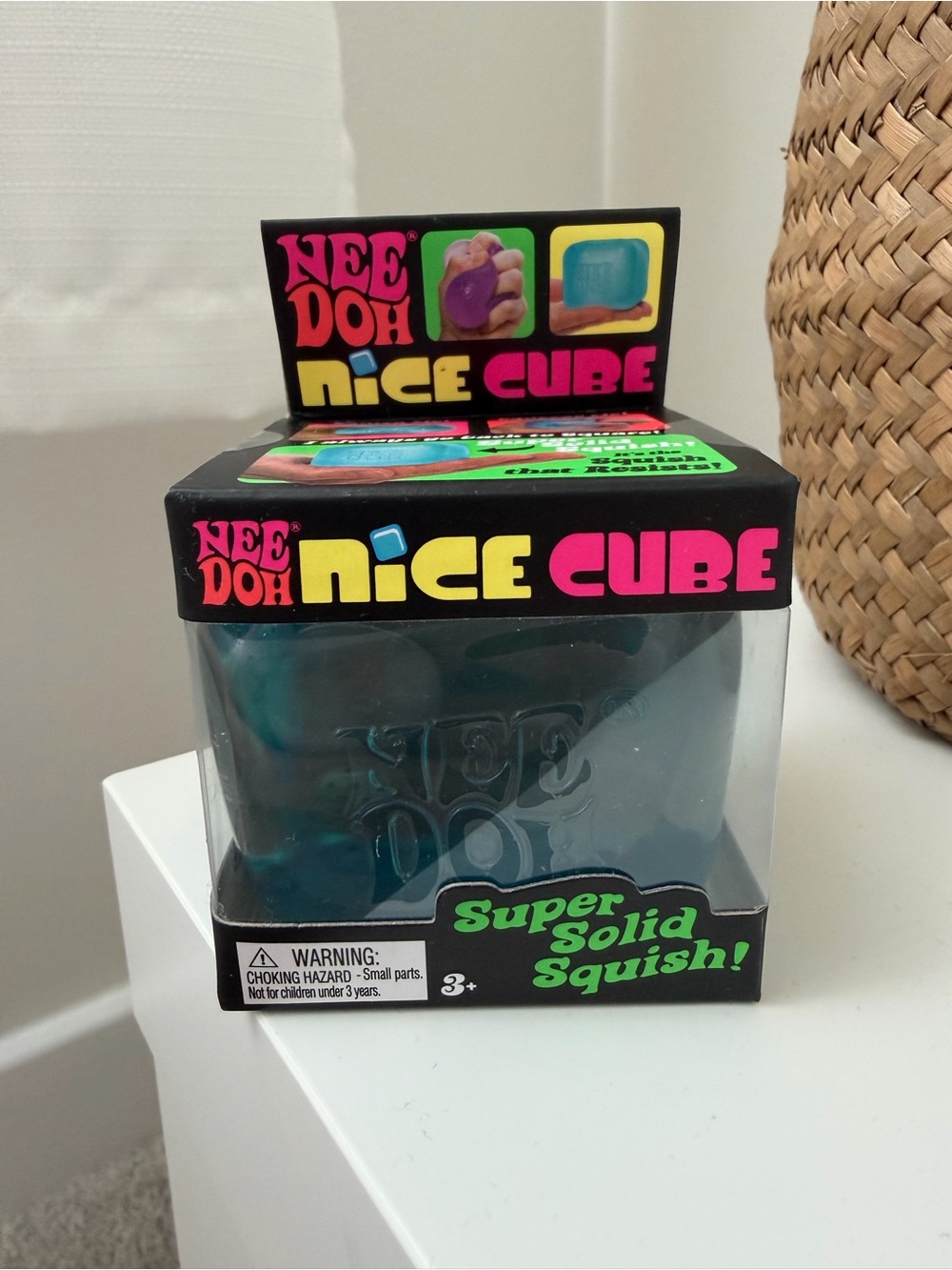 Nice Cube - Teal Super Solid Squish Kids Toy